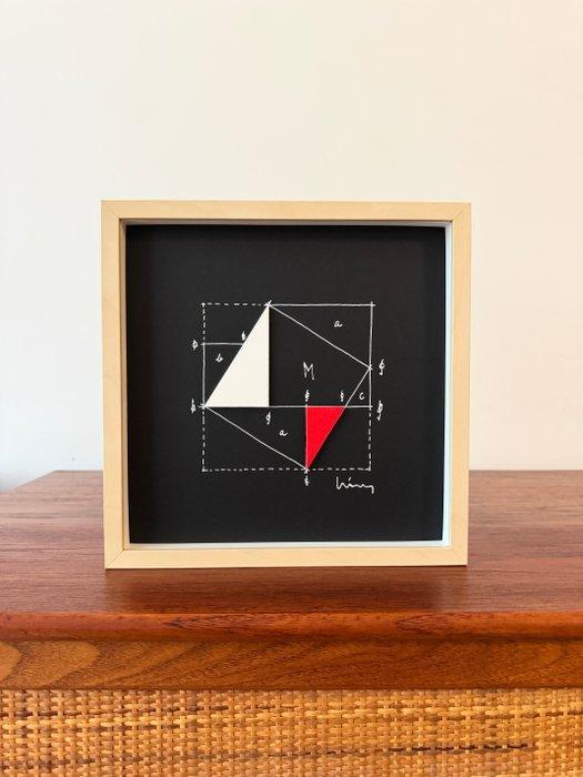 Jo Niemeyer (1946) - Collage, Antiquités & Art, Antiquités | Meubles | Chaises & Canapés