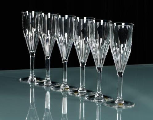 Prachtig zeldzaam lot van 6 antieke kristallen Val Saint, Antiek en Kunst, Antiek | Meubels | Tafels