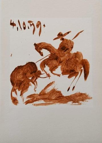 Pablo Picasso (1881-1973) - Picador 4.10.59 - Banderillero beschikbaar voor biedingen