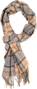 Barbour Sjaal Tartan Lamswol Beige maat  Heren, Kleding | Heren, Mutsen, Sjaals en Handschoenen, Verzenden, Nieuw, Barbour