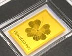 Allemagne. Medal Lucky Fortuna Clover Ingot 1/500oz (.999)