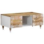 vidaXL Salontafel 100x54x40 cm massief mangohout, Huis en Inrichting, Verzenden, Nieuw