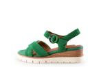 Tamaris Sandalen in maat 36 Groen | 5% extra korting, Tamaris, Verzenden, Sandalen of Muiltjes, Zo goed als nieuw