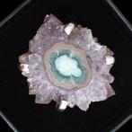 Zeldzame ring van Amethist bloem. Handgemaakte creatie op