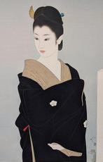 Shimura Tatsumi - Akashi-wijk - 1979 - Bijin-ga - Japanse