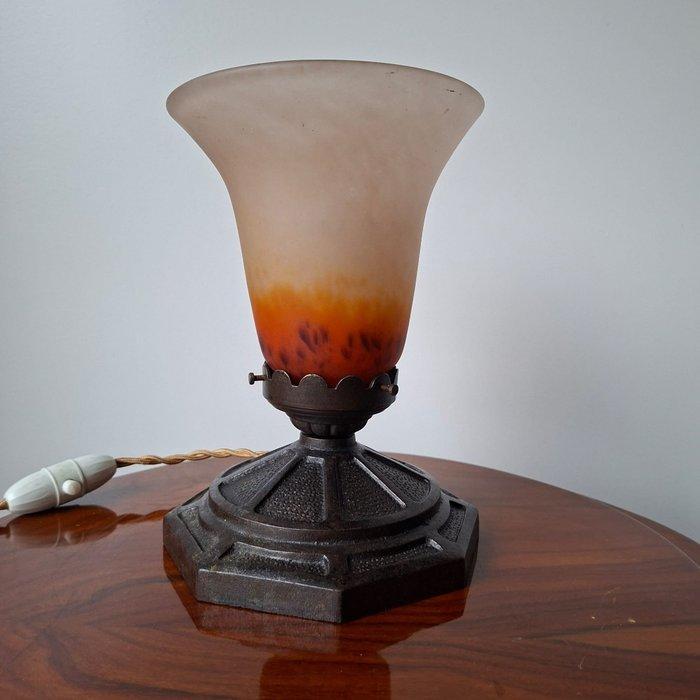 Schneider - Tafellamp - brons.koper. messing, Antiquités & Art, Art | Objets design