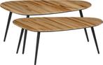 Tweedekans | Mica Decorations Jailey Bijzettafel - Set van 2, Huis en Inrichting, Tafels | Salontafels, Ophalen of Verzenden, Nieuw