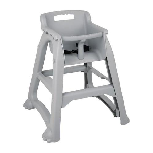 Stapelbare PP grijze kinderstoel | Zithoogte 49cm |, Zakelijke goederen, Horeca | Keukenapparatuur, Nieuw in verpakking, Verzenden