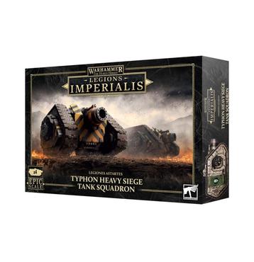 Legions Imperialis Typhon Heavy Siege Tank Squadron, Hobby & Loisirs créatifs, Wargaming, Ophalen of Verzenden