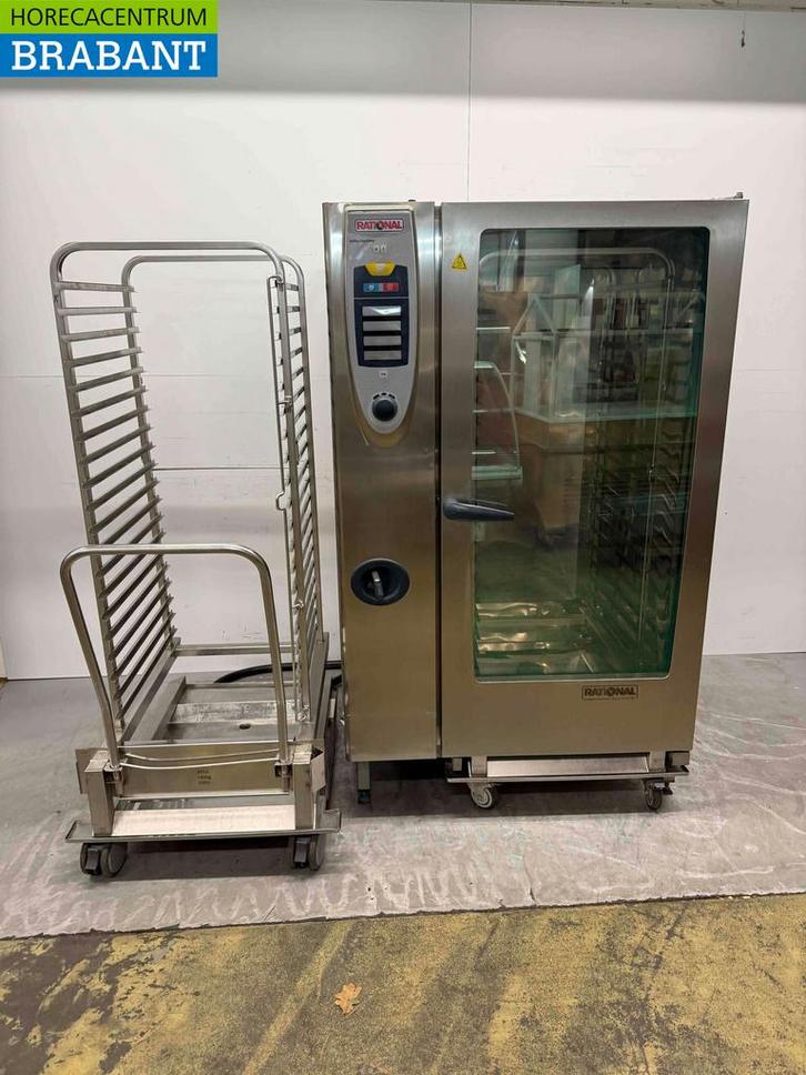 RVS Rational SCC 202 SelfCookingCenter 40 x 1/1 GN 400V, Zakelijke goederen, Horeca | Keukenapparatuur, Ophalen of Verzenden