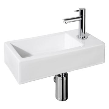Fonteinset Differnz Helios 37.5x18.5x9.5 cm Keramiek Wit beschikbaar voor biedingen