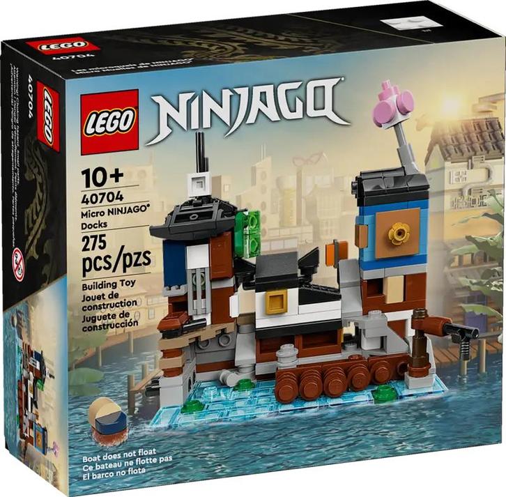 Lego - Micro NINJAGO® haven - 40704, Verzamelen, Overige Verzamelen, Verzenden