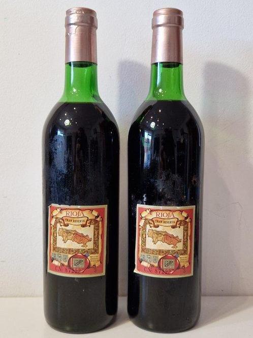 1970 C.V.N.E. Imperial - Rioja Gran Reserva - 2 Flessen, Verzamelen, Wijnen
