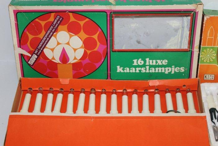 Kerstdecoratie - Splendor + Reactor (2) - Plastic - oude, Diversen, Kerst