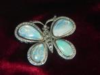 18 carats Or - Broche Opale