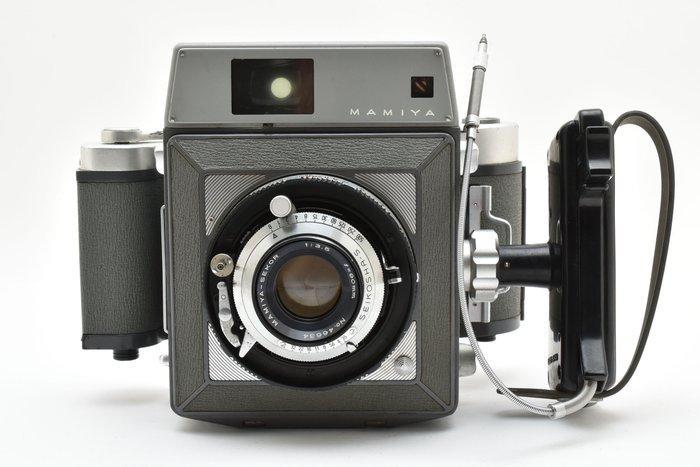 Mamiya Press w/ Sekor 3.5/90mm Lens + 6x9 Roll Film Back, Audio, Tv en Foto, Fotocamera's Analoog