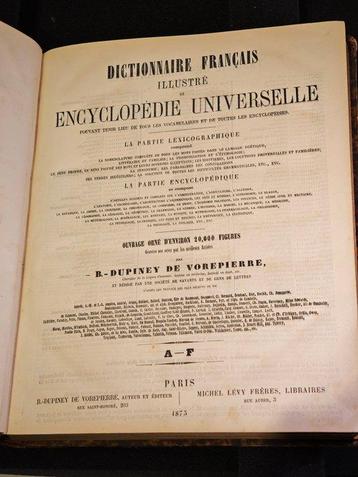 Dupiney De Vorepierre - Dictionnaire francais illustre et