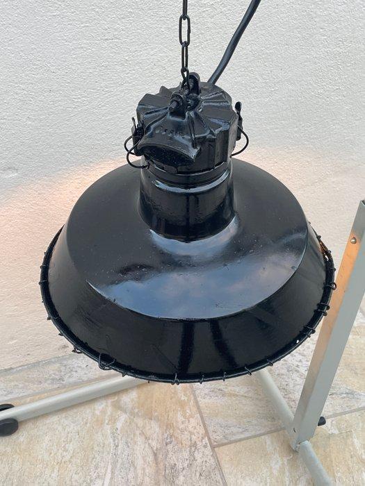 Plafondlamp - Metaal - Industriële lamp, Antiek en Kunst, Antiek | Wandborden en Tegels