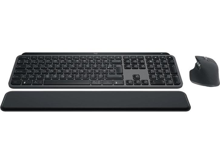 Logitech - Draadloos toetsenbord + muis - Azerty - Zwart, Computers en Software, Toetsenborden, Draadloos, Azerty, Nieuw, Verzenden
