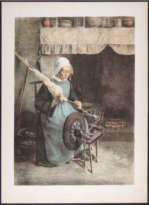 Jeanne Granès (1870-1923) - LEstampe Moderne : LAïeule, Antiek en Kunst, Kunst | Designobjecten