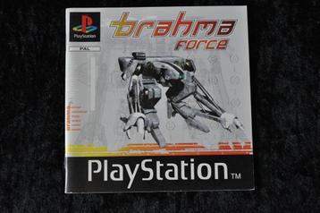 Brahma Force Playstation 1 PS1 Manual Only PAL, Verzenden