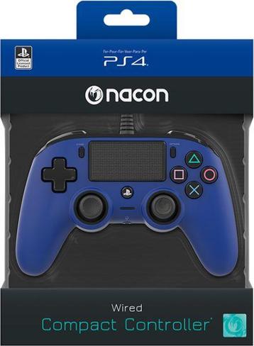 Bigben Nacon Wired Compact Controller-Blauw (PlayStation 4), Ophalen of Verzenden