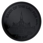 Laos. 500 KIP 2022 1 oz Laos 500 KIP Burning Black Platinum