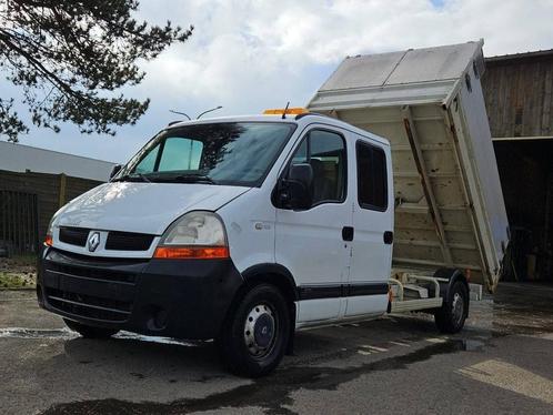 Veiling: Renault Master 2.5 dCi kipper met double cab Dies, Auto's, Bestelwagens en Lichte vracht, Ophalen