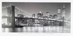 Henri Silberman - Brooklyn Bridge New York USA - Artprint -