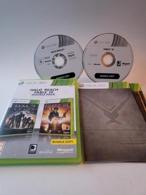 Halo Reach & Fable III Xbox 360, Games en Spelcomputers, Games | Xbox 360, Zo goed als nieuw, Ophalen of Verzenden