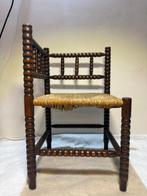 Chaise - Chaise dangle Franse Bobbin avec finition en rotin, Antiek en Kunst