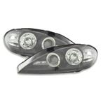PHARES RENAULT MEGANE 99-02 ANGEL EYES CCFL FOND NOIR, Autos : Pièces & Accessoires, Verzenden
