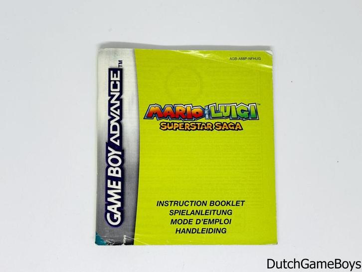 Gameboy Advance / GBA - Mario & Luigi - Superstar Saga - NFH, Games en Spelcomputers, Games | Overige, Gebruikt, Verzenden