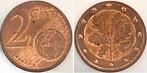 Duitsland Fehlpraegung 2 Cent 2007 auf 1 Cent extrem selt..., Postzegels en Munten, België, Verzenden