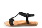 DSTRCT Sandalen in maat 36 Zwart | 5% extra korting, Verzenden, Zwart, DSTRCT, Sandalen of Muiltjes