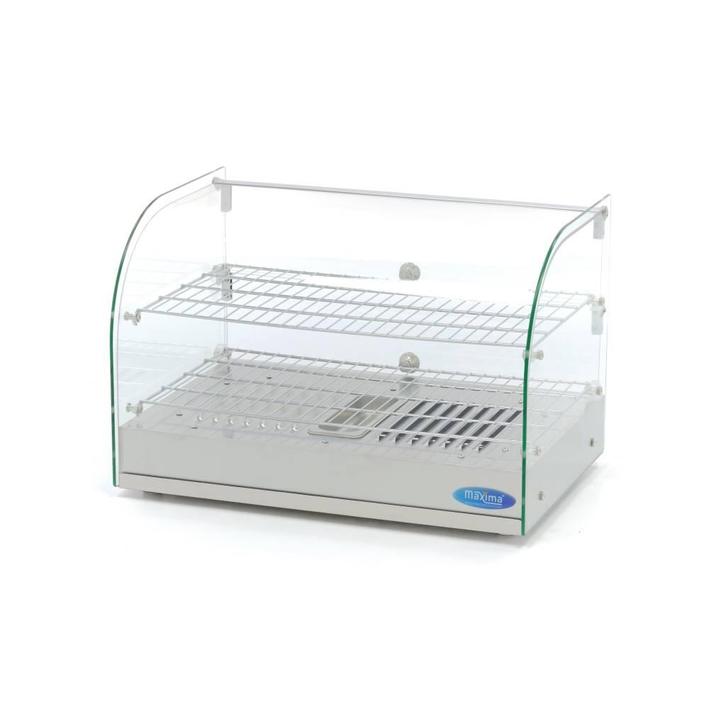 Warmhoudvitrine - 45 L - 55 cm - 2 Niveaus, Zakelijke goederen, Horeca | Keukenapparatuur, Nieuw in verpakking, Overige typen