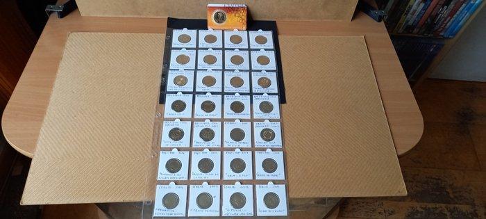 Europa. 2 Euro / 2 1/2 Euro 2004/2024 (29 monnaies) (Zonder, Postzegels en Munten, Munten | Europa | Euromunten