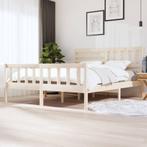 vidaXL Bedframe massief hout 180x200 cm, Huis en Inrichting, Slaapkamer | Bedden, Verzenden, Nieuw