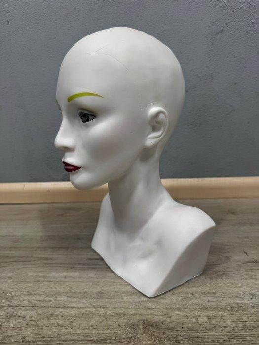 Karakteristieke mannequin hoofd etalagehoofd - Hoofd -, Antiek en Kunst, Curiosa en Brocante
