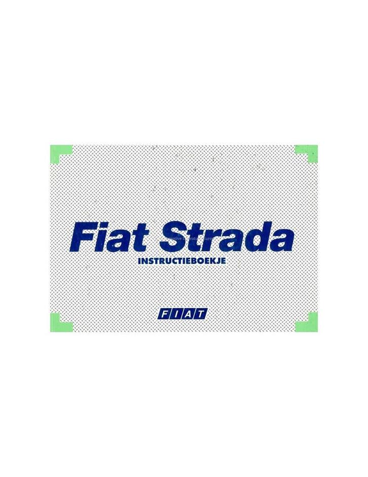 2000 FIAT STRADA INSTRUCTIEBOEKJE NEDERLANDS, Auto diversen, Handleidingen en Instructieboekjes, Ophalen of Verzenden