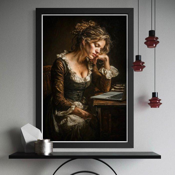 La Mama - Message - XL- Œuvre unique 1/1, Antiquités & Art, Art | Objets design