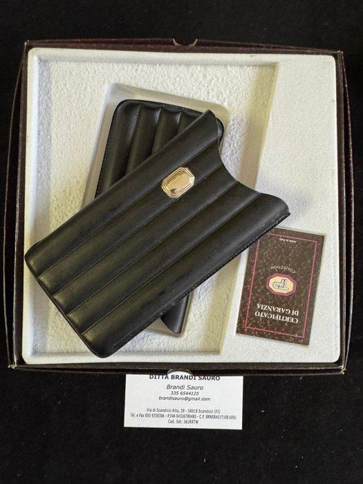 tp paglicci - Zonder Minimumprijs - Sigarendoos (3) - leer -, Verzamelen, Rookartikelen, Aanstekers en Luciferdoosjes