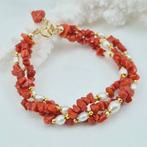 Bloedkoraal - Zilver, Verguld - Armband - CORALLO