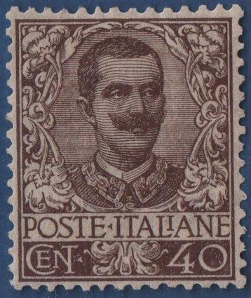 Royaume d’Italie 1901 - 40 cent. Floreale MNH** qualité