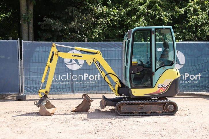 Veiling: Minigraver Yanmar SV17-EX Diesel 2011, Zakelijke goederen, Machines en Bouw | Kranen en Graafmachines, Ophalen