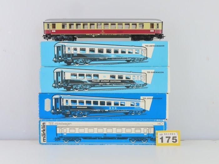 Märklin H0 - o.a. 4087/4085/4188 - Modeltrein personenwagen, Hobby en Vrije tijd, Modeltreinen | H0