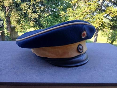 Allemagne - Casque militaire - Casquette dofficier prussien, Verzamelen, Militaria | Algemeen
