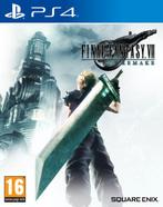 Final Fantasy VII Remake-Standaard (PlayStation 4) Gebruikt, Games en Spelcomputers, Ophalen of Verzenden, Nieuw
