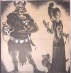 Spotprent Nazi-Duitsland vraagt Nederland om terug te gaa..., Verzenden