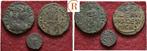 Lot 3 munten Antike Rom en Byzanz:, Timbres & Monnaies, Monnaies & Billets de banque | Collections, Verzenden